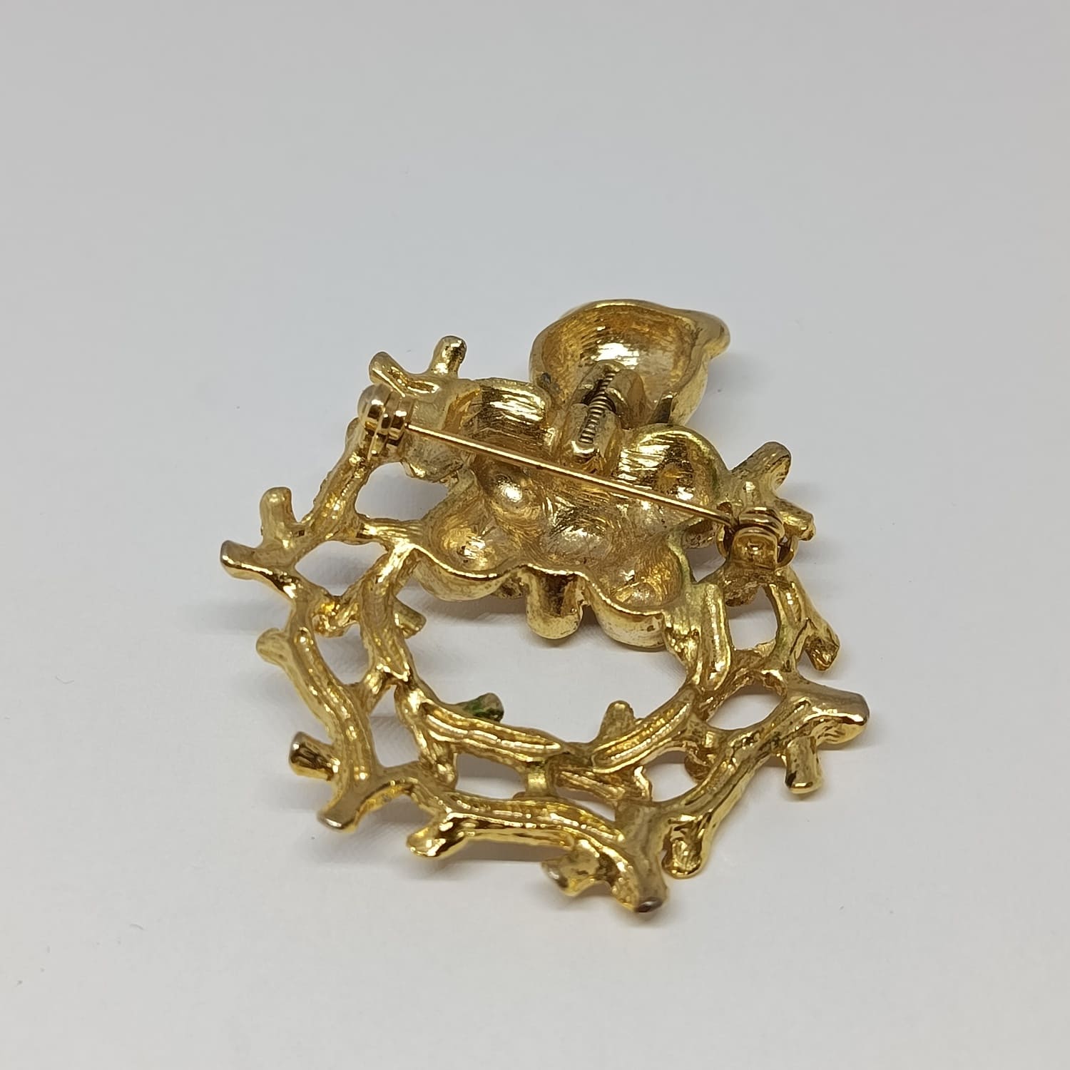 Bijou fantaisie vintage ours articulé années 1980–1990